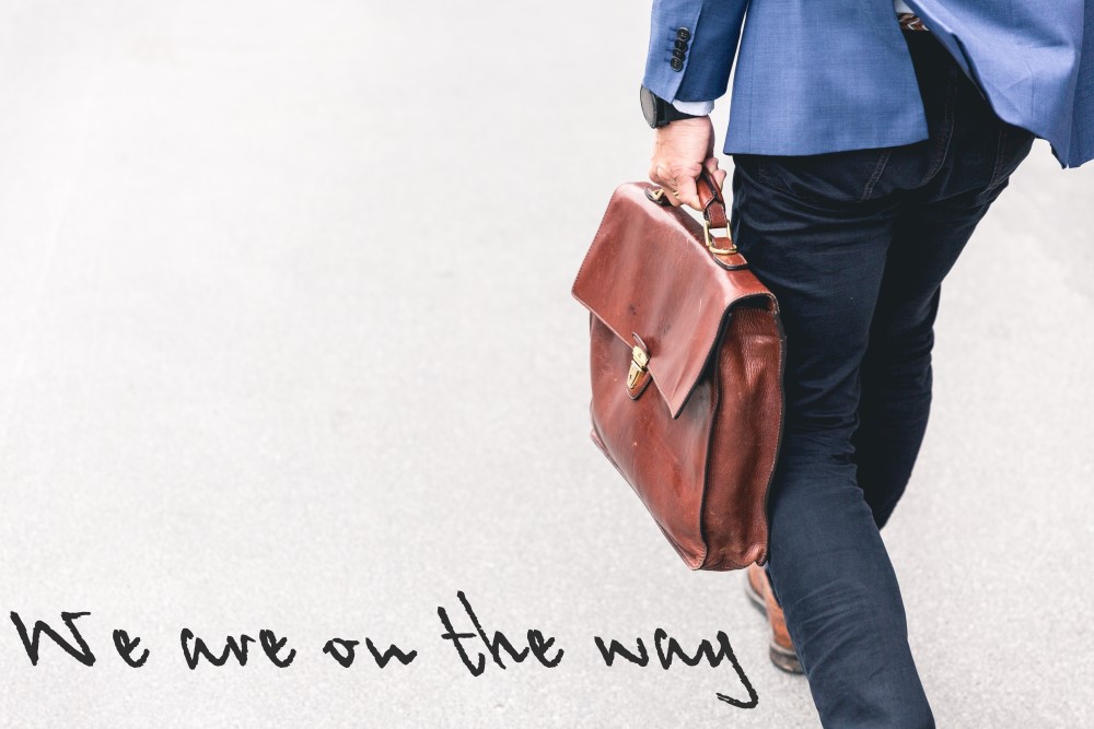 we are on the way small